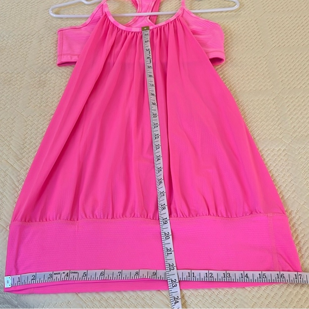 Lululemon No Limits Tank Pink stripe Size 8 P12 - Picture 5 of 7